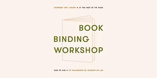 Bookbinding Workshop: Saddle Stitch