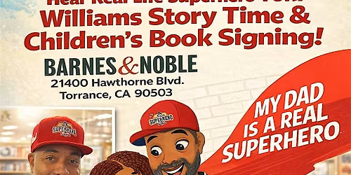 Yuri Williams - Book Signing- My Dad Is A Real Superhero