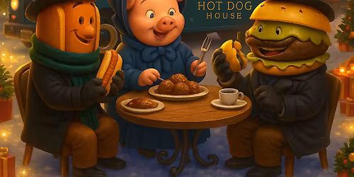 Saturday Hot Dog House FL @Dickens in 2nd Street