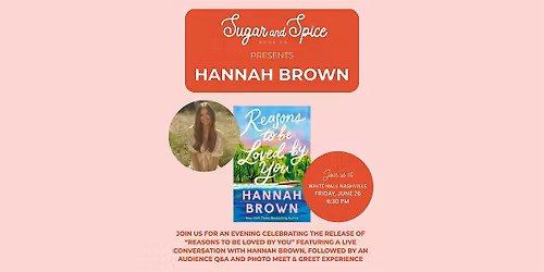 Hannah Brown "Reasons To Be Loved By You" Release Party