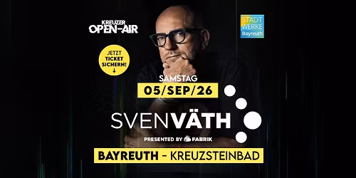 Sven V\u00e4th @ Kreuzer Open Air in Bayreuth