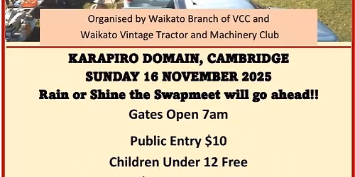 Waikato Vintage Swapmeet