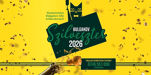 Bulgakov Szilveszter \/ Revelion la Bulgakov