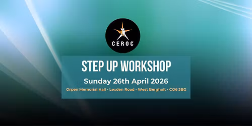 Step Up Workshop - Sunday 26th April 2026