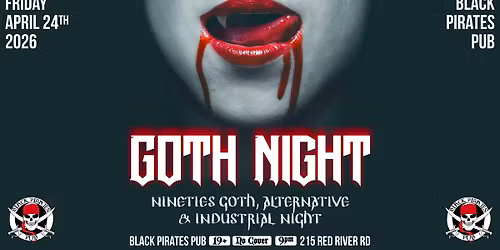 GOTH NIGHT at BPP (NO COVER!)