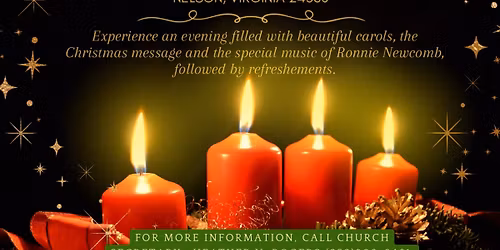 Hebron Christmas Service with Special Music from Ronnie Newcomb