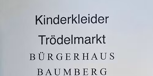 Kinderkleider Tr\u00f6delmarkt
