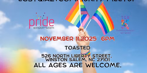 LGBTQIA2+ Monthly Meetup At Toasted on Liberty