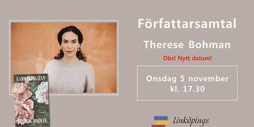 F\u00f6rfattarsamtal med Therese Bohman