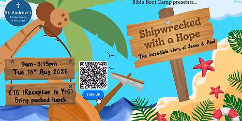 Shipwrecked with a Hope Summer Holiday Club