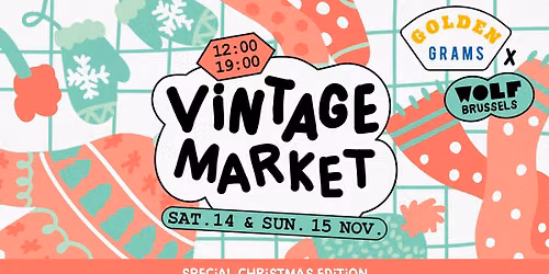 Golden Grams - Vintage Kilo Sale - BRUSSELS - 14-15 November