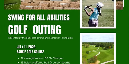 Rock Island Parks & Recreation Foundation Swing for All Abilities Golf Outing