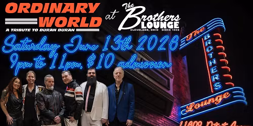 The Ultimate Duran Duran Showcase: Ordinary World Live at Brothers Lounge