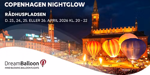 Copenhagen NightGlow (\u00e9n aften 23.\u201326. april) 2026