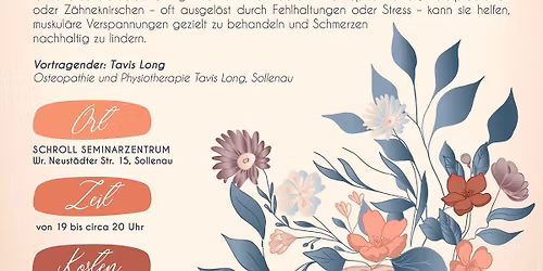 Rundum g\u2019sund: \u201eOsteopathie bei Nacken- und Kopfschmerzen beziehungsweise Z\u00e4hneknirschen\u201c 