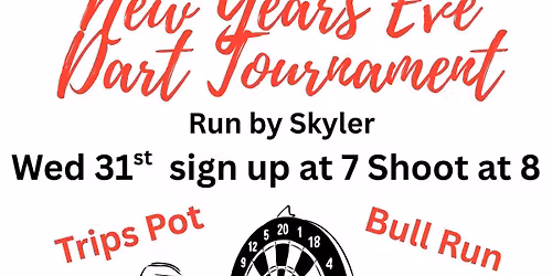 New Years Eve Dart Tournament 