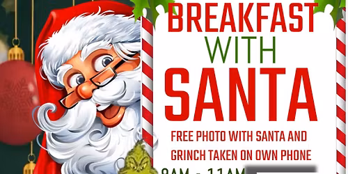 Breakfast with Santa and the Grinch 