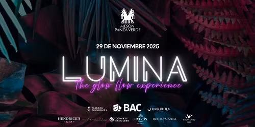 LUMINA "THE GLOW FLOW EXPERIENCE"