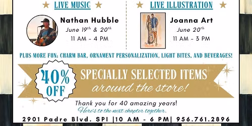 Sisters Interiors 40th Anniversary Celebration!