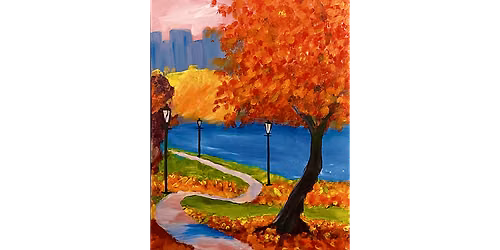 Fall on the Canal - Paint and Sip in Indianapolis | Classpop!\u2122
