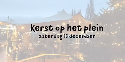 Kerst op het plein