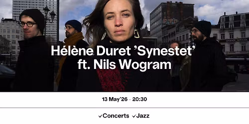 H\u00e9l\u00e8ne Duret 'Synestet' ft. Nils Wogram