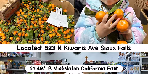 $1.49\/lb mix&match truckload FRESH FRUIT SALE