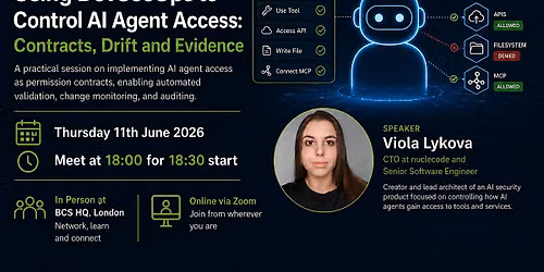 Using DevSecOps to Control AI Agent Access: Contracts, Drift and Evidence