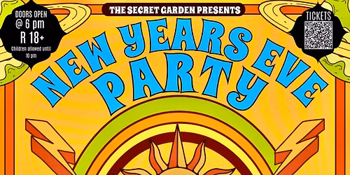 The secret garden New Year\u2019s Eve party