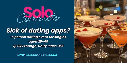 Solo Connects - Singles Event for 25-45