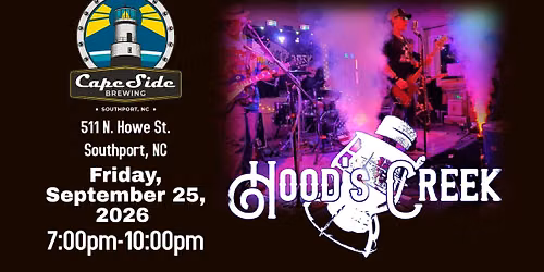 Hood's Creek, Cape Side Brewing, Southport, NC