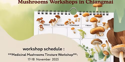 6 day Advanced Medicinal Mushroooms Seminar 
