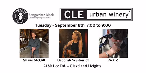 Songwriter Block with Deborah Wuitowicz & Shane McGill