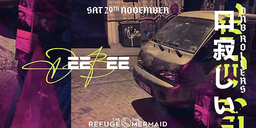 DeeBee Sessions 3 at The Refuge, Exeter. DnB Rollers for the discerning booty shaker. -Free entry-