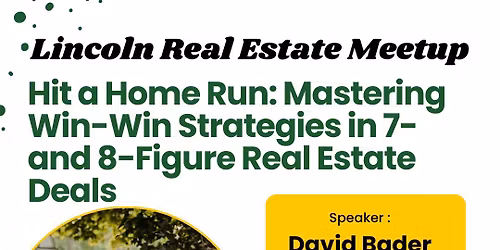 November Lincoln Real Estate Meetup - David Bader