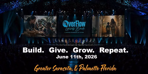 Overflow Gives Back - Sarasota Florida Relief For Children in Need Event