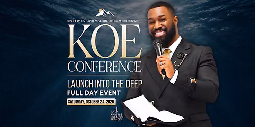 THE KOE CONFERENCE - LAUNCH INTO THE DEEP