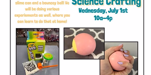 Science Crafting at Our Creative Marketplace WAPAKONETA