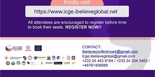 3RD INTERNATIONAL CONFERENCR ON GENDER EQUALITY