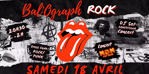 Bal'Ograph Rock pour les 3 ans de la Petit'Pause - Concert MDM et DJ set