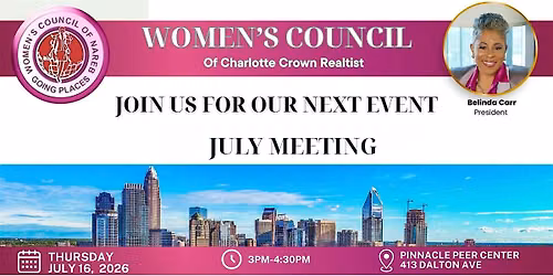 July Monthly Meeting 2026