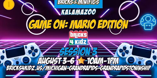 Game On: Super Mario Edition Summer Camp (Session 3)