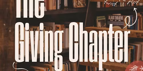 The Giving Chapter: Book Fair + Canned Food Drive