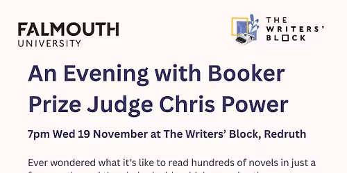 An Evening with Booker Prize Judge Chris Power