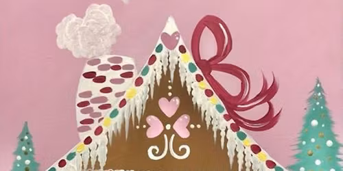 "Pink Friday" Gingerbread House