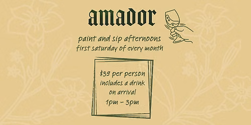 Amador Paint & Sip