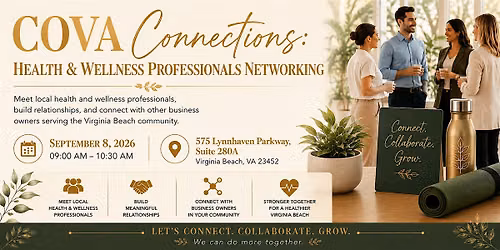 COVA Connections: Health & Wellness Professionals Networking