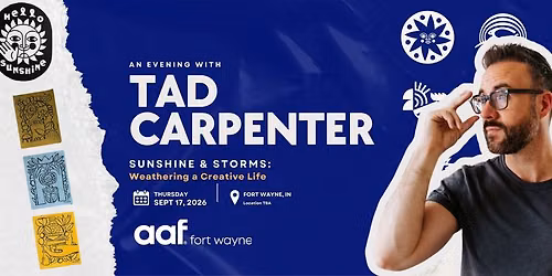 Sunshine and Storms: Weathering a Creative Life with Tad Carpenter