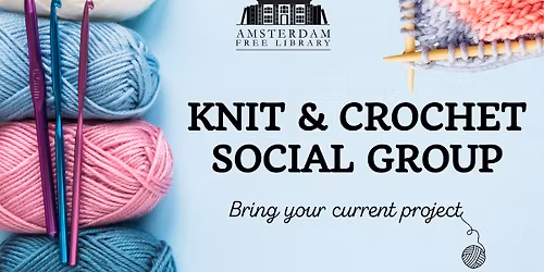 Knit and Crochet Social Group