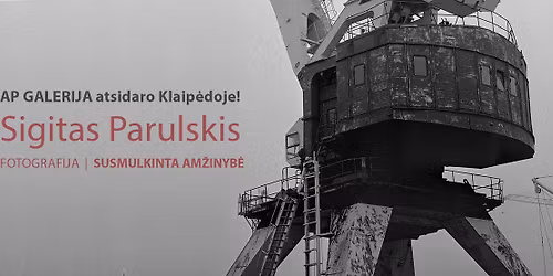 SUSMULKINTA AM\u017dINYB\u0116 I Sigito Parulskio fotografijos paroda Klaip\u0117doje